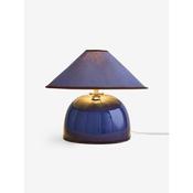 made.com navy blue nora table lamp - Stillorgan Decor image