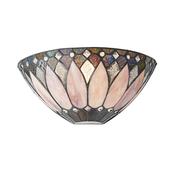 elegant brooklyn tiffany wall light with stained glass - Stillorgan Decor
