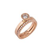 Aurora Ring with Diamond Band image