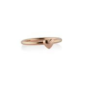Tiny Hearts Rose Gold Ring image