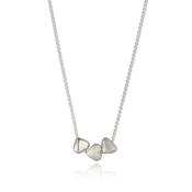 Tiny Hearts Silver Necklace image