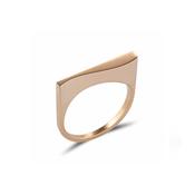 Wave Rose Gold Quintet Ring image