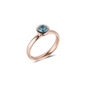 Blue Topaz Rosa Ring image