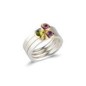 Kaleidoscope Ring Set image