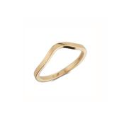 Gold Shaped Wedding Ring image
