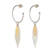 Long Willow Large Hoop Earrings image