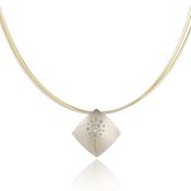 Silver Dandelion Small Pendant image