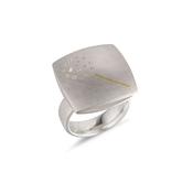 Silver Dandelion Ring image