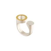 Two-Tone Circles Ring image