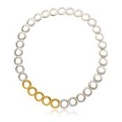 Two-Tone Open Discs Neckpiece image