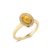 Yellow Sapphire Montana Ring image