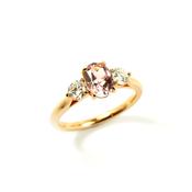 Pink Tourmaline Aisling Ring image