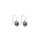 Peacock Pearl Drop Earrings image
