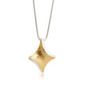 Golden Twist Small Pendant
