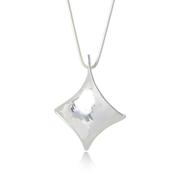 Silver Twist Pendant image