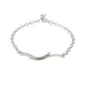 Silver Moving Tides Bracelet image