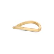 Gold Moving Tides Narrow Ring image
