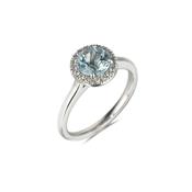 Aquamarine Florence Ring image
