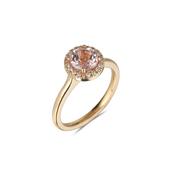 Morganite Florence Ring image