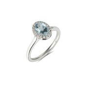 Aquamarine Montana Ring image