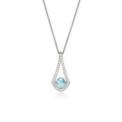 Aquamarine Vienna Pendant image