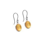 Gold Torc Drop Earrings image