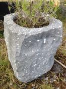 Limestone Tall Planter Pot