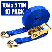 Heavy Duty Ratchet Straps 10m x 5 Ton – Box of 10 image