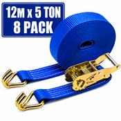 Heavy Duty Ratchet Straps 12m x 5 Ton – Box of 8 image