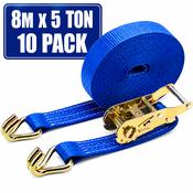 Heavy Duty Ratchet Straps 8m x 5 Ton – Box of 10 image