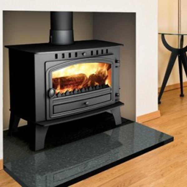 Replacement Stove Glass Hunter Stoves Herald 14 Dry (Double Door