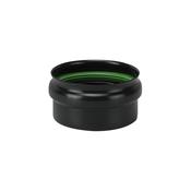 Pellet Stove Pipe Flue Tee Plug  - ⌀ 80mm Diameter