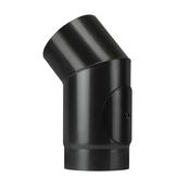 Stove Flue 45° Elbow Bend with Door  - ⌀ 150mm Diameter (6 inch) image