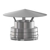 System 2 Twin Wall 150mm Cowl With Rain Cap