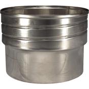 Screw-Fix Adaptor 80mm Pellet To 80mm Multiflex