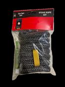 14mm Stove Rope Kit – 2m with High Temperature Adhesive &amp;amp; End Tape