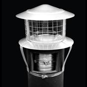 Stainless Steel Anti Bird &amp;amp; Rain Pot Hanging Chimney Cowl 5"