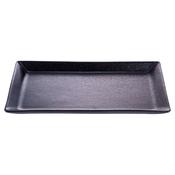 VdE Tivoli 1996 - Horeca rectangular plate, black, 28.5×16 cm