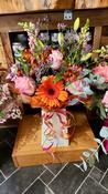 A Pink &amp; Orange Flower Bouquet