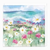 Whistlefish - H148 - Coastal Daisies Art Card