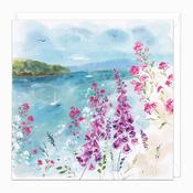 Whistlefish - H149 - Coastal Foxgloves Art Card