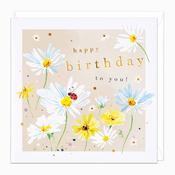 Whistlefish - H166 - Spring Meadow Birthday Card