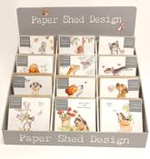 Paper Shed Design Ltd - Notecard Counter Package 12 designs with FREE counter stand image