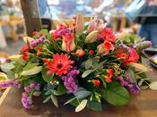 Funeral Wreath - pinks