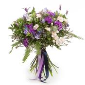 A Bouquet of Whites &amp; Purples image