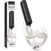 VINAK - VINAK - Battery-operated electric milk frother in stainless steel