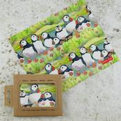 Emma Ball Ltd - Sea Thrift Puffins Lens Cloth