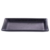VdE Tivoli 1996 - Horeca rectangular small plate, black 23.5x12 cm