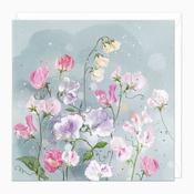 Whistlefish - G046 - Sweet Peas Art Card
