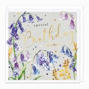 Whistlefish - H067 - Bluebell Birthday Card image